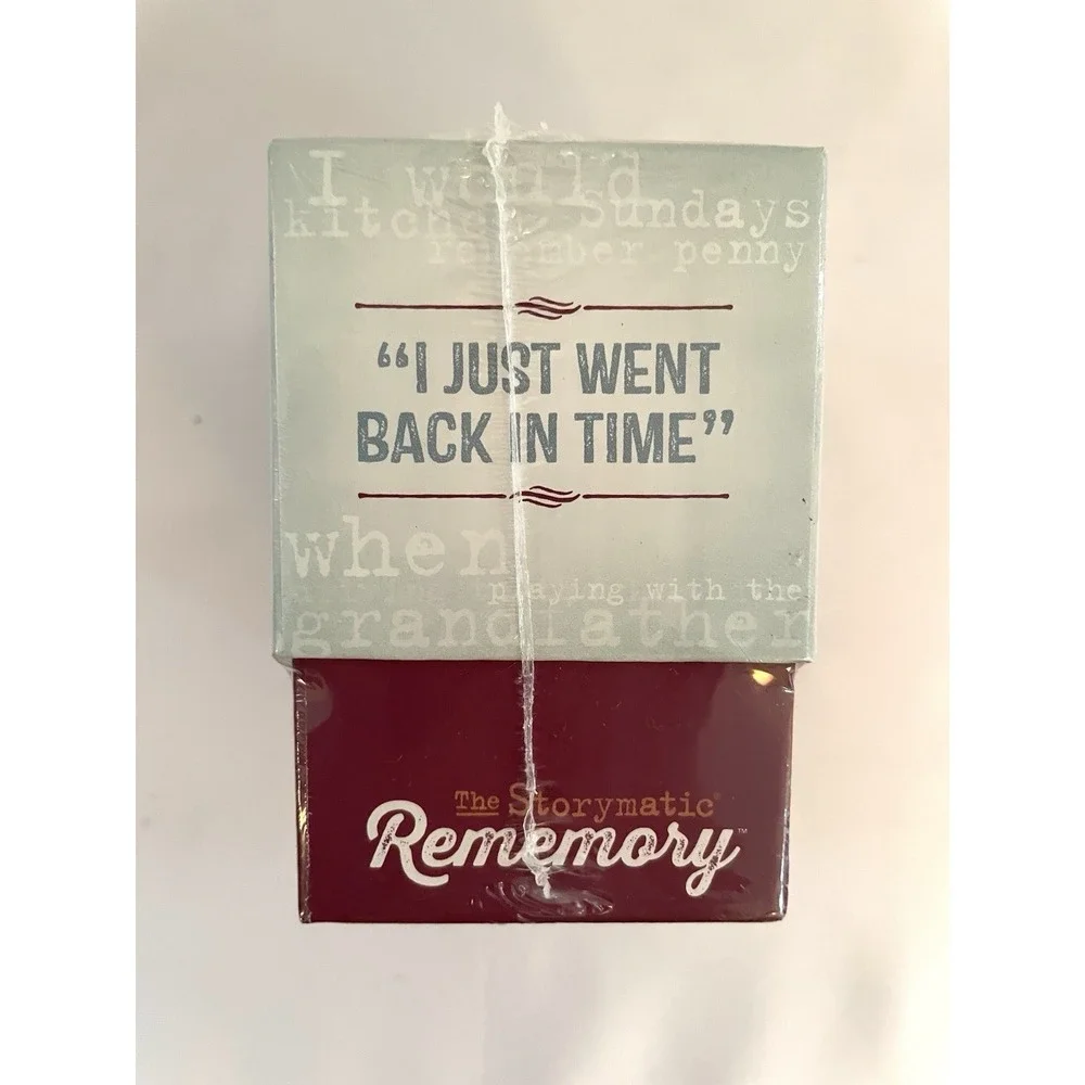 The Storymatic Rememory Game Share Your Memories Make Memories Game Night  NEW